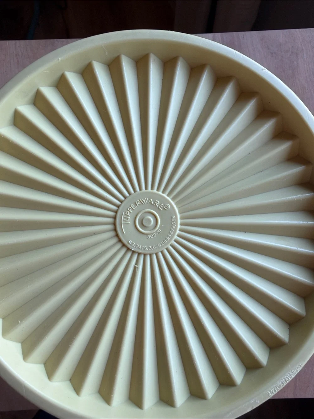 Tupperware durable yellow